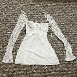 Babyboo JACINTA MINI DRESS - IVORY XS